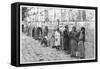 Jews at the Wailing Wall-null-Framed Stretched Canvas