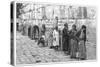 Jews at the Wailing Wall-null-Stretched Canvas