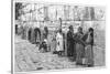 Jews at the Wailing Wall-null-Stretched Canvas