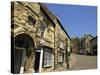 Jews Court, Steep Hill, Lincoln, Lincolnshire, England, United Kingdom, Europe-Neale Clarke-Stretched Canvas