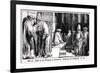 Jews in the Synagogue in Amsterdam, Enraved-Rembrandt van Rijn-Framed Giclee Print