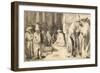 Jews in the Synagogue-Rembrandt van Rijn-Framed Giclee Print