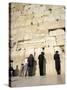 Jews Praying at the Western Wall, Jerusalem, Israel, Middle East-Adrian Neville-Stretched Canvas