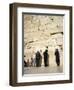 Jews Praying at the Western Wall, Jerusalem, Israel, Middle East-Adrian Neville-Framed Photographic Print