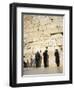 Jews Praying at the Western Wall, Jerusalem, Israel, Middle East-Adrian Neville-Framed Photographic Print