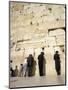 Jews Praying at the Western Wall, Jerusalem, Israel, Middle East-Adrian Neville-Mounted Photographic Print