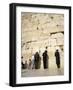 Jews Praying at the Western Wall, Jerusalem, Israel, Middle East-Adrian Neville-Framed Photographic Print