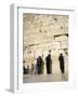 Jews Praying at the Western Wall, Jerusalem, Israel, Middle East-Adrian Neville-Framed Photographic Print