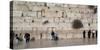 Jews praying at Western Wall, Jerusalem, Israel-null-Stretched Canvas