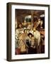 Jews Praying in the Synagogue on Yom Kippur-Maurycy Gottlieb-Framed Giclee Print