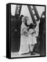 Jews Praying on the Williamsburg Bridge on Yom Kippur, Ca. 1909-null-Framed Stretched Canvas