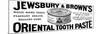 Jewsbury and Browns Oriental Toothpaste-null-Mounted Premium Giclee Print
