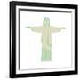 Jez from Rio-Tosh-Framed Art Print