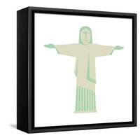 Jez from Rio-Tosh-Framed Stretched Canvas