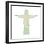 Jez from Rio-Tosh-Framed Premium Giclee Print