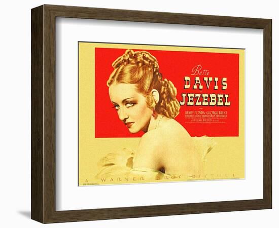 Jezebel, 1938-null-Framed Art Print