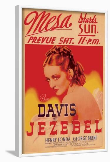 Jezebel, 1938-null-Framed Art Print