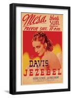 Jezebel, 1938-null-Framed Art Print