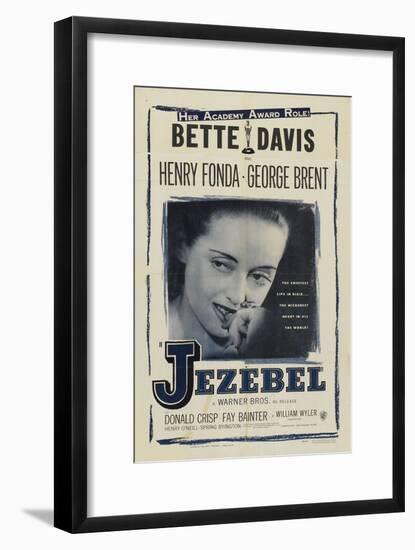 Jezebel, 1938-null-Framed Art Print