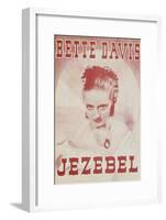 Jezebel, 1938-null-Framed Art Print