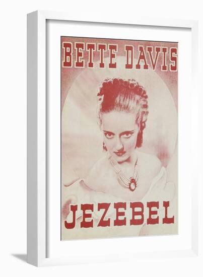 Jezebel, 1938-null-Framed Art Print