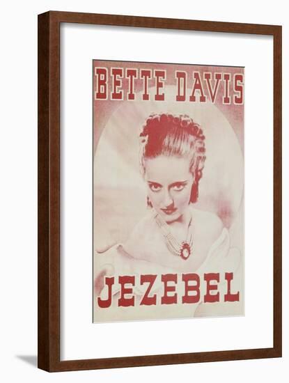 Jezebel, 1938-null-Framed Art Print