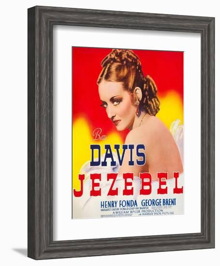 Jezebel, Bette Davis, 1938-null-Framed Art Print