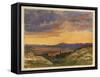 Jezreel Valley-Claude Conder-Framed Stretched Canvas