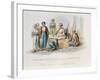 Jezzar Pacha (C.1720-1804) Condemning a Criminal (Colour Engraving)-Edward Orme-Framed Giclee Print