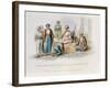 Jezzar Pacha (C.1720-1804) Condemning a Criminal (Colour Engraving)-Edward Orme-Framed Giclee Print