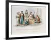 Jezzar Pacha (C.1720-1804) Condemning a Criminal (Colour Engraving)-Edward Orme-Framed Giclee Print