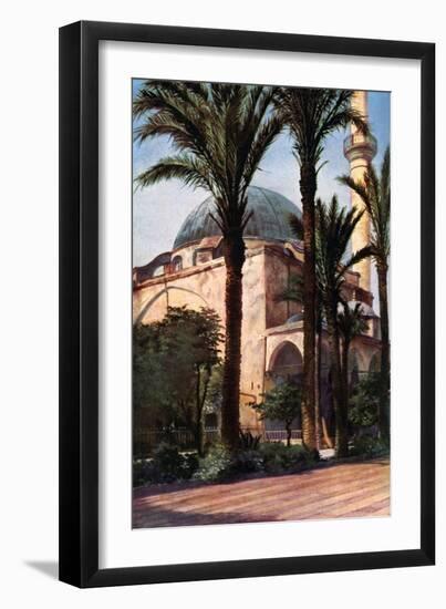 Jezzar Pasha Mosque, Acre, Palestine, C1930S-Donald Mcleish-Framed Giclee Print