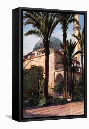 Jezzar Pasha Mosque, Acre, Palestine, C1930S-Donald Mcleish-Framed Stretched Canvas