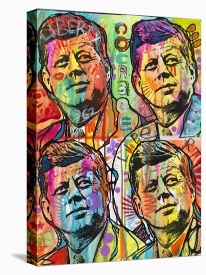 JFk 4 up-Dean Russo -Exclusive-Stretched Canvas