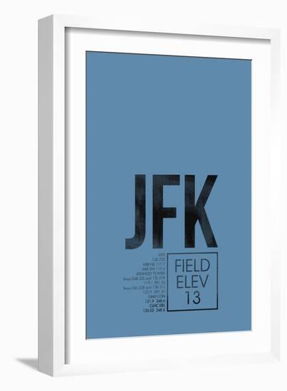 JFK ATC-08 Left-Framed Giclee Print