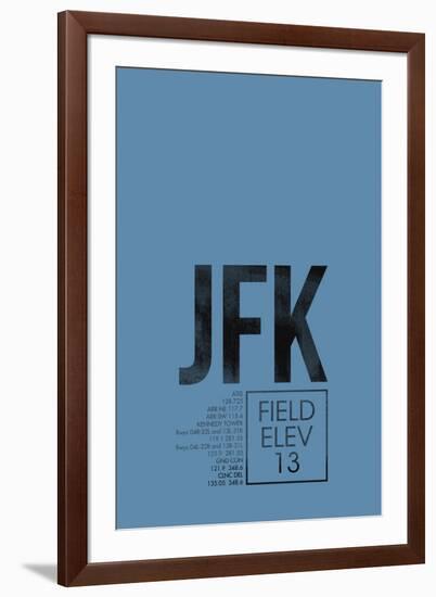 JFK ATC-08 Left-Framed Giclee Print
