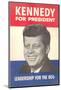 JFK Election Poster-Found Image Holdings Inc-Mounted Photographic Print