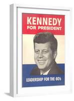 JFK Election Poster-Found Image Holdings Inc-Framed Photographic Print