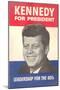 JFK Election Poster-Found Image Holdings Inc-Mounted Photographic Print