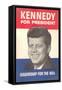 JFK Election Poster-Found Image Holdings Inc-Framed Stretched Canvas