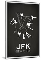 JFK New York Airport-null-Mounted Poster