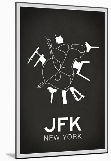 JFK New York Airport-null-Mounted Poster