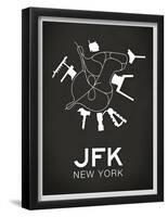 JFK New York Airport-null-Framed Poster