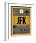 JFK New York Luggage Tag 3-NaxArt-Framed Premium Giclee Print