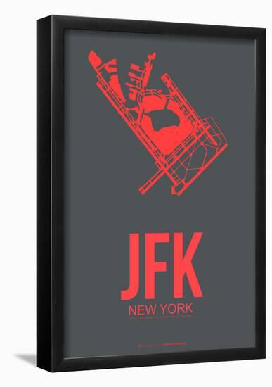 JFK New York Poster 2-NaxArt-Framed Poster