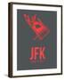 Jfk New York Poster 2-NaxArt-Framed Art Print