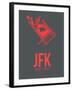 Jfk New York Poster 2-NaxArt-Framed Art Print