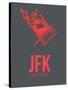 Jfk New York Poster 2-NaxArt-Stretched Canvas