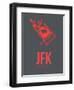 Jfk New York Poster 2-NaxArt-Framed Art Print