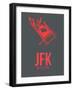 Jfk New York Poster 2-NaxArt-Framed Art Print